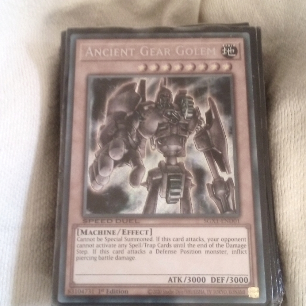 Yu-Gi-Oh Ancient gear Deck